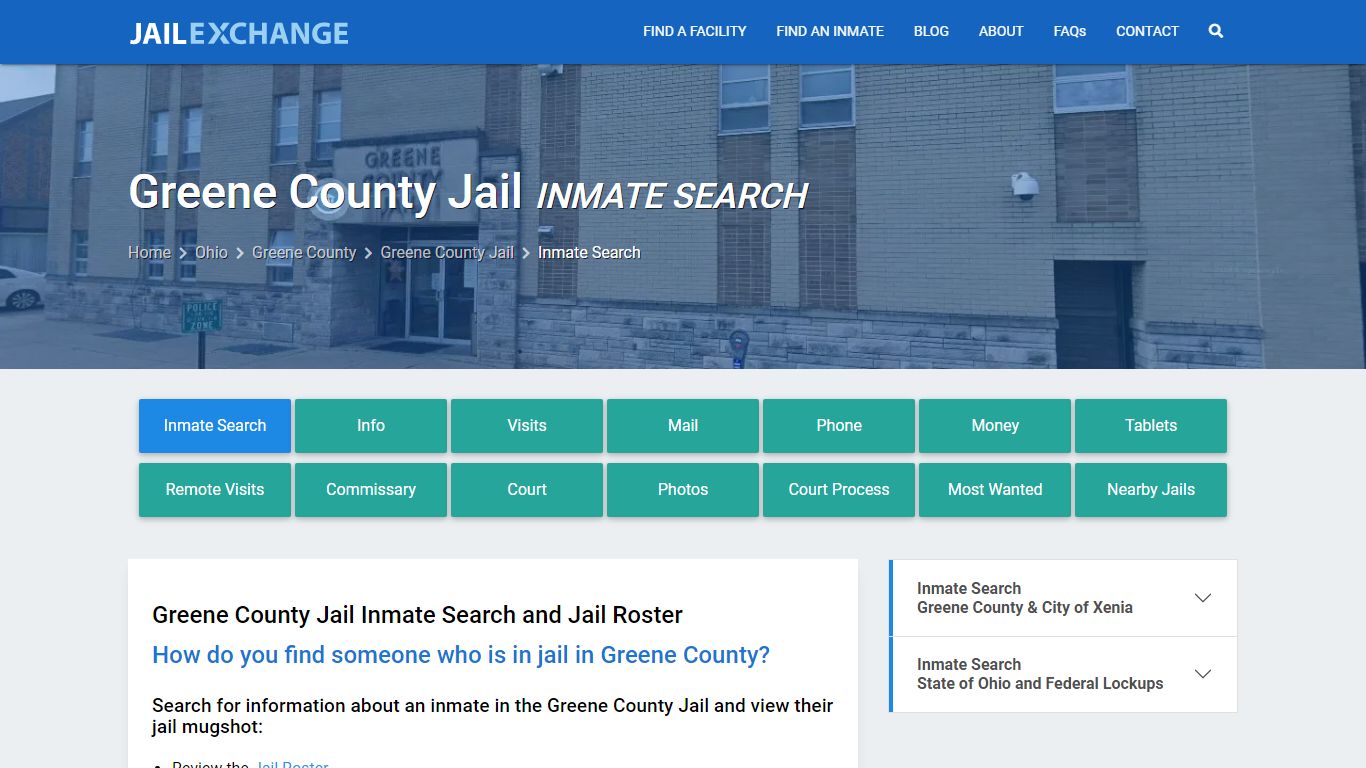 Inmate Search: Roster & Mugshots - Greene County Jail, OH